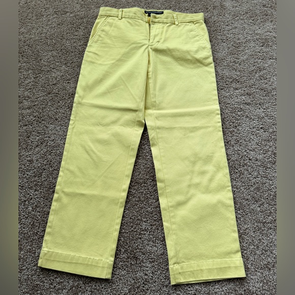 Ralph Lauren Sport Yellow Khaki Pants Size 4 - Picture 1 of 4